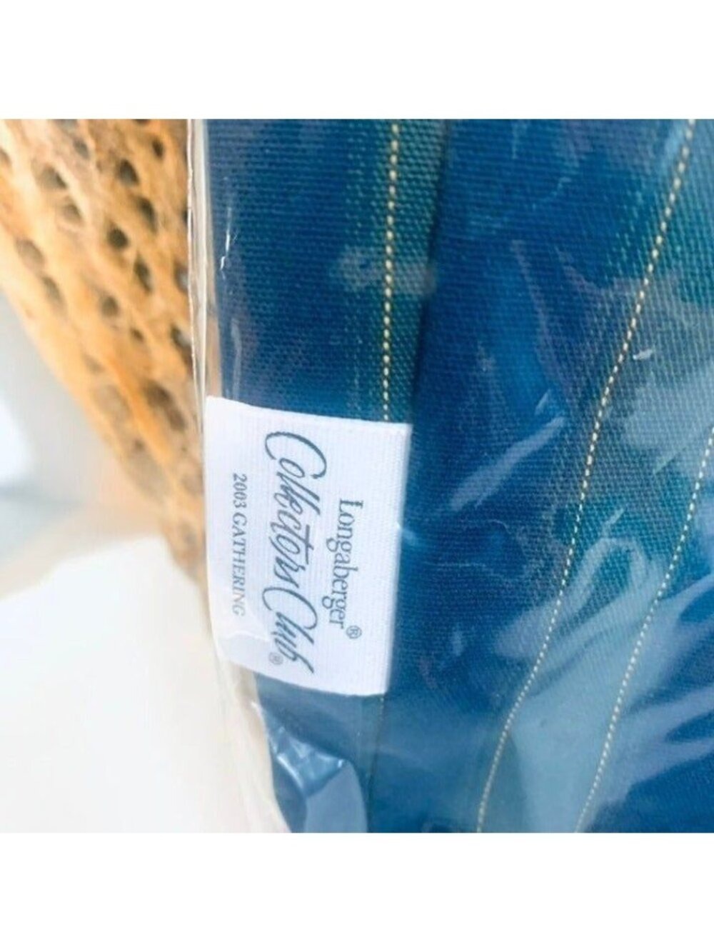 Longaberger Liner for 2003 CC Gathering Basket - Picture 3 of 6
